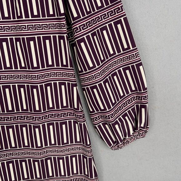 Jude Connally Dress Womens Small Purple Chloe Greek Coastal Travel Packable Fem - Picture 4 of 14